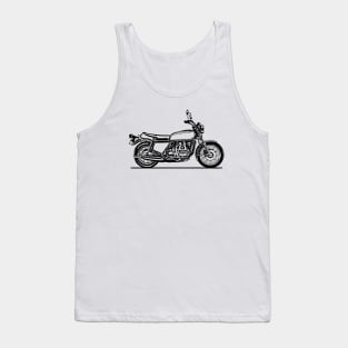 GL1000 Motorcycle Sketch Art Tank Top